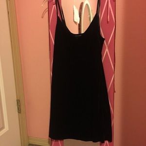 Pac Sun - Velvet Black Dress